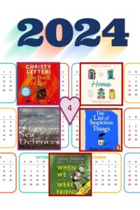 a collection of the novels read by Shirl Davis in 2024